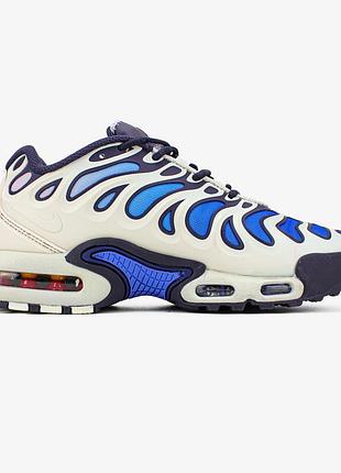 Мужские белые кроссовки nike air max plus drift chilly gradient concord х эйр макс тн 41