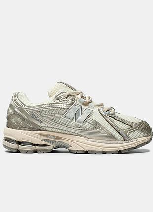 Бежевые кроссовки унисекс new balance 1906r beige х нью беланс 39