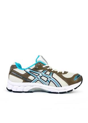 Білі кросівки унісекс asics gel kayano 12.1 cream stillwater х ассікс 39