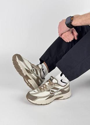 Мужские кроссовки nike initiator beige brown 2