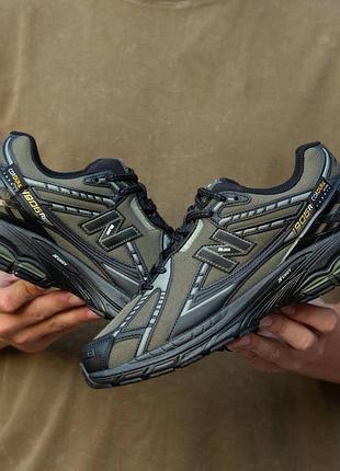 Мужские кроссовки хаки new balance 1906 cordura khaki black х нью беланс 43