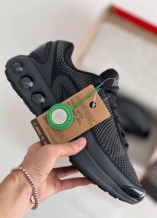 Чёрные кроссовки унисекс nike air max dn black х эйр макс 37