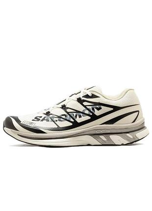 Мужские кроссовки хаки salomon maison margiela xt-mm6 vanilla ice black х саломон 44