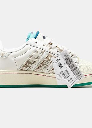 Жіночі білі кросівки adidas superstar feifei ruan white beige х суперстар 38