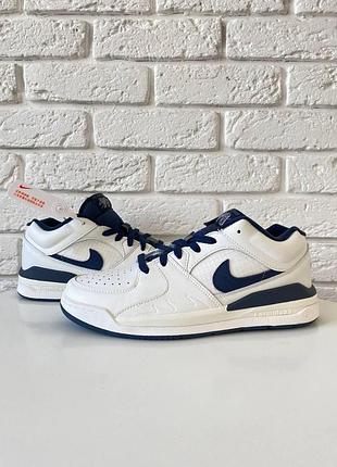 Мужские белые кроссовки jordan stadium 90 sail ozone blue х джордан 45