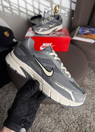 Мужские кроссовки nike initiator grey white 7