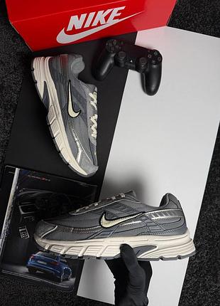 Мужские кроссовки nike initiator grey white 9