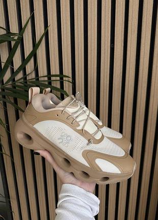 Бежеві жіночі кросівки loewe cloudsolo beige х лойве 38