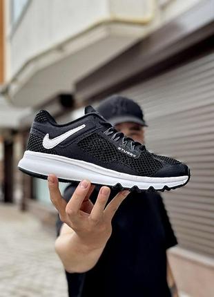 Чорні кросівки унісекс nike air max 2013 stussy black white х ейр макс 44