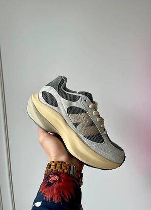 Серые кроссовки унисекс new balance wrpd runner grey uwrpdcon х нью беланс 43