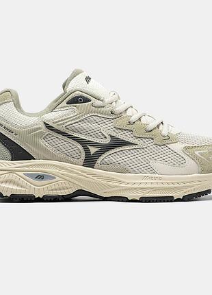 Бежевые мужские кроссовки mizuno racer s beige х мизуно 41