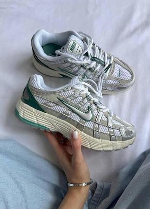 Чоловічі кросівки nike p-6000 light bone bicoastal green х найк 44