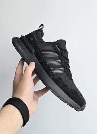 Чоловічі чорні кросівки adidas zx 420 black x адідас 46