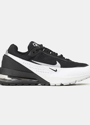 Мужские черно-белые кроссовки nike air max pulse black white х пульс 42