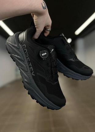 Черные мужские кроссовки the north face gtx gore-tex termo black х норт фейс 41