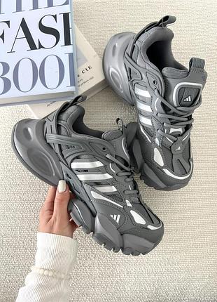 Сірі кросівки унісекс adidas vento xlg deluxe grey x венто 39