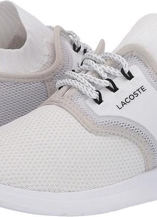 Белые кроссовки lacoste lt sense