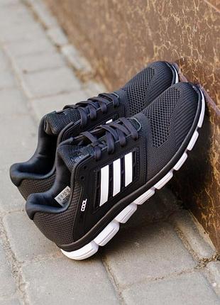 Серые мужские кроссовки adidas climacool grey white x клімакул 43