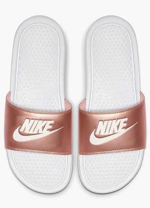 Шлепанцы тапочки nike benasi оригинал размер 42