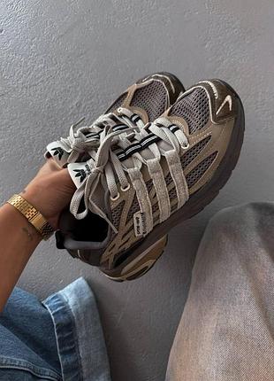 Коричневые кроссовки унисекс adidas song for the mute adister cushion brown x адiстар 37