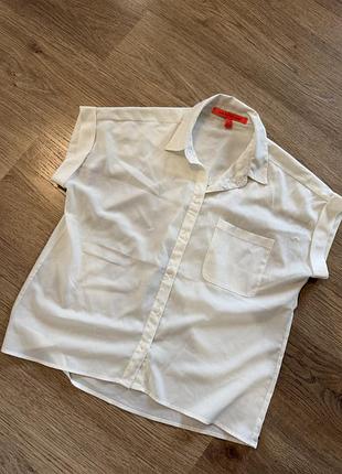 Оверсайз рубашка mango xs