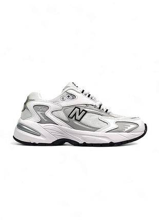 Білі кросівки унісекс new balance 725 white grey х нью беланс 40