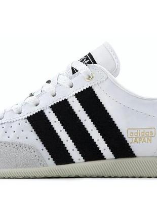 Жіночі білі кросівки adidas japan white black х форум 37