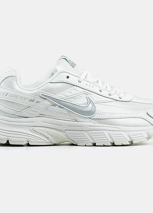 Белые кроссовки унисекс nike initiator white grey gore-tex х найк 36