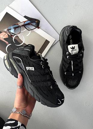 Чорні кросівки унісекс adidas song for the mute adister cushion black x адістар 44