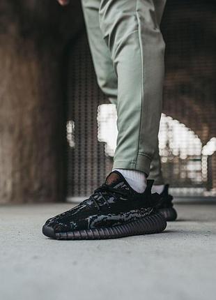 Чорні кросівки адідас їзі буст 350 унісекс adidas yeezy boost 350 v2 mx 37
