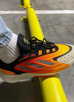 Оранжевые мужские кроссовки адидас озелия adidas ozelia orange 43