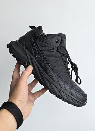 Мужские черные кроссовки merrell float pro black cordura winter termo х меррел 46