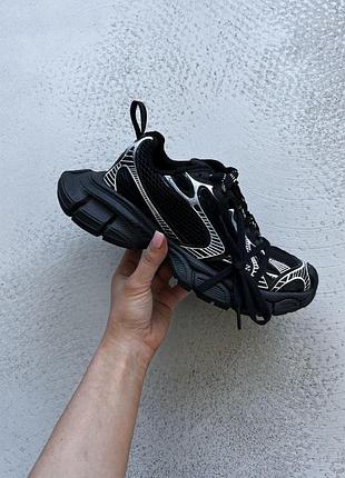 Чёрные кроссовки balenciaga 3xl black x баленсиага 3xl 41