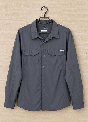 Мужская рубашка columbia silver ridge omni -shade sun protection size xl
