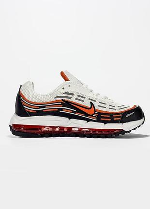 Белые кроссовки унисекс nike air max tl 2.5 white orange x найк 42