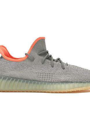 Жовті кросівки адідас їзі буст 350 унісекс adidas yeezy boost 350 v2 desert sage 38