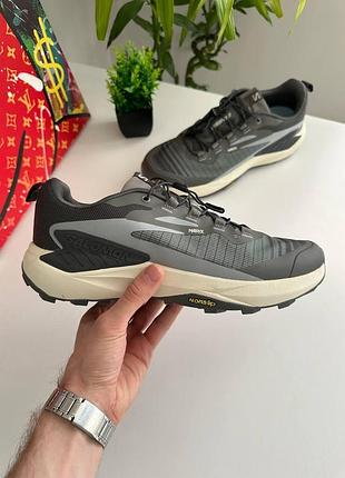 Мужские серые кроссовки salomon genesis grey х саломон 43