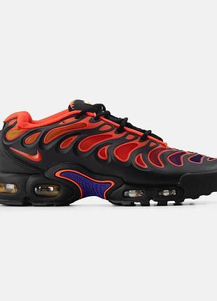Мужские чёрные кроссовки nike air max plus tn drift black red х эйр макс тн 43
