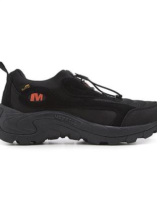 Мужские черные кроссовки merrell moc evo 1trl x black winter termo х меррел 41
