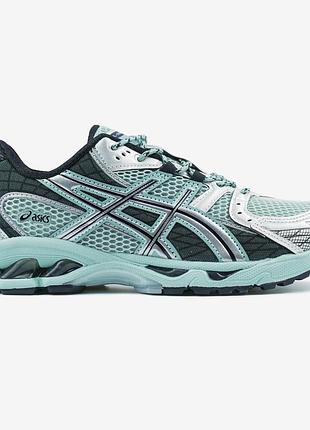 Сірі кросівки унісекс asics gel nimbus 10.1 ocean haze pure silver х асікс 42