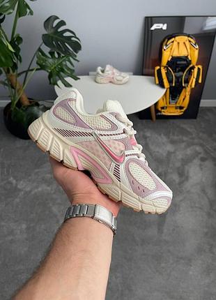 Женские бежевые кроссовки nike v5 rnr beige pink х раннер 41