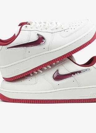 Жіночі білі кросівки nike air force 1 low valentine's day х ейр форс 38