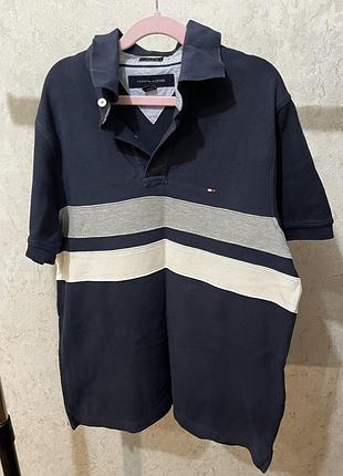 Чоловіча футболка-поло tommy hilfiger (оригінал)