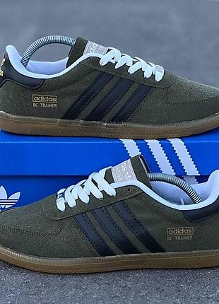 Чоловічі кросівки хакі adidas bc trainer khaki black x адідас 41