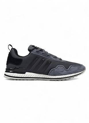Серые мужские кроссовки adidas pod-s3.1 grey black x адидас 42