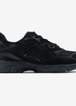 Черные кроссовки asics gel-nyc triple black gore tex х асикс 42