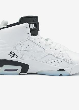 Белые кроссовки унисекс air jordan 6 mvp white black х джордан 38