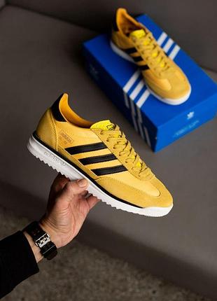Жовті чоловічі кросівки adidas sl 72 rs yellow х адідас 42