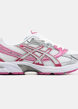 Женские белые кроссовки asics gel 1130 white pure silver х асикс 39