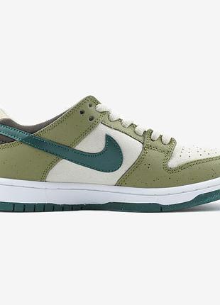 Зелені кросівки унісекс yuto horigome x nike sb dunk low asparagus х данк 44